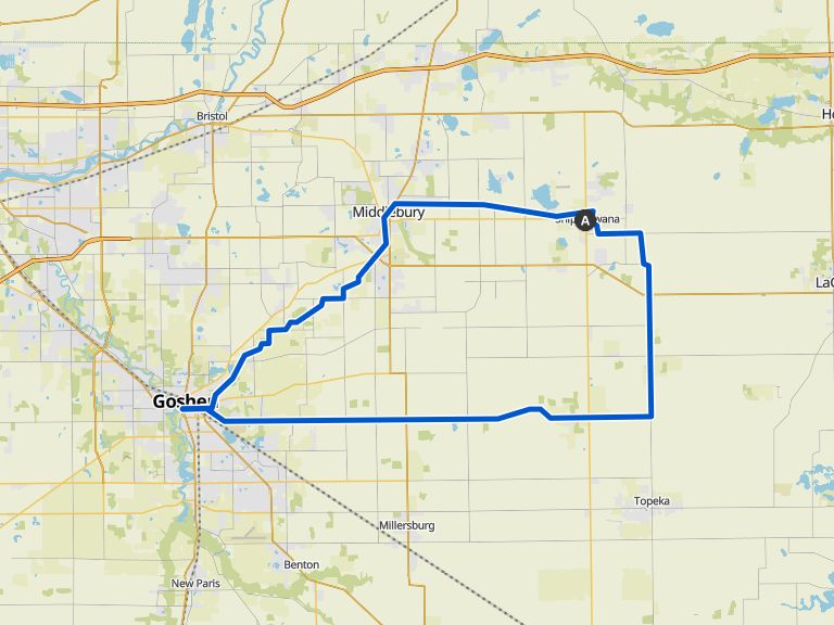 From Shipshewana to Goshen Discover Pumpkinvine Nature Trail bike